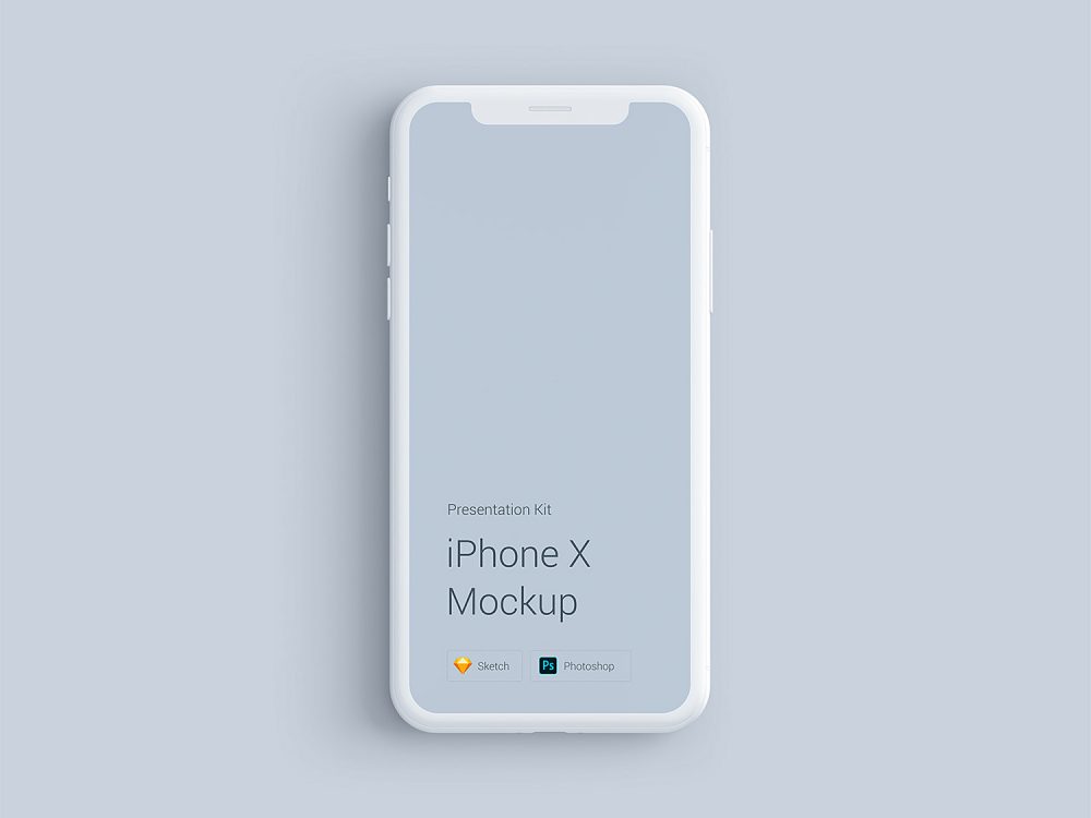PSD iPhone X Mockup