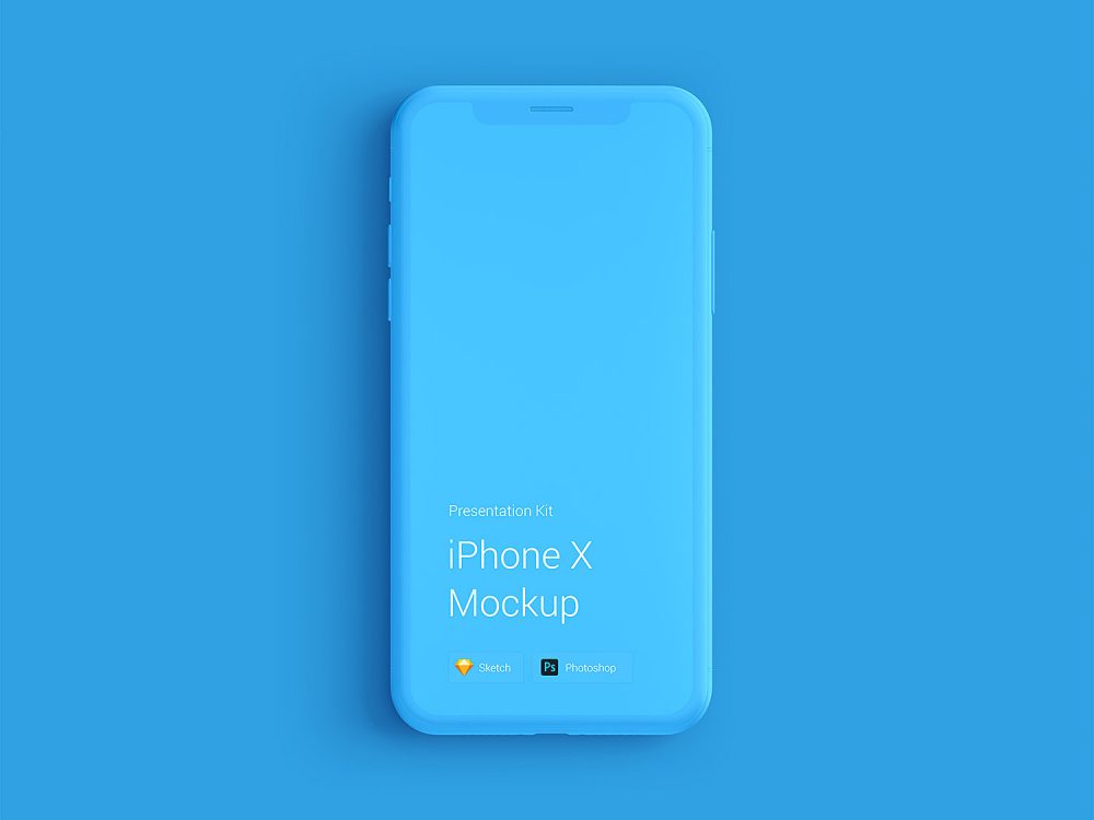 PSD iPhone X Mockup