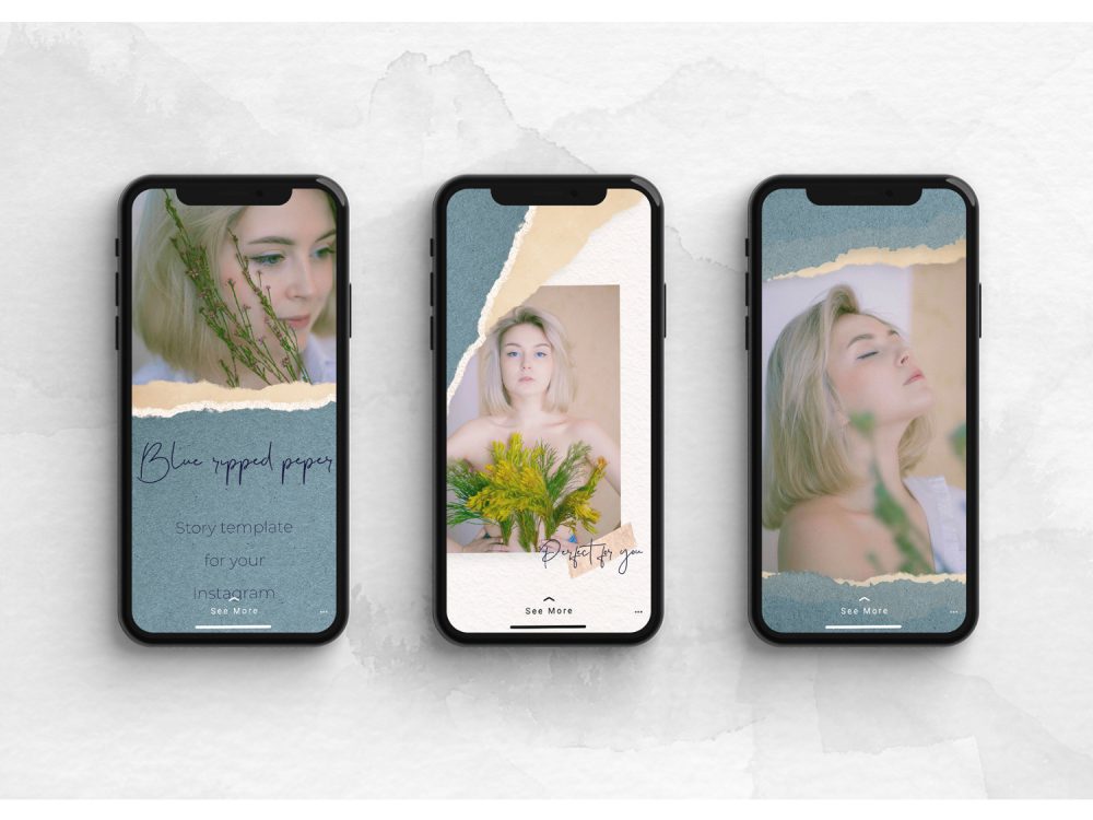 Paper Free Instagram Template 2