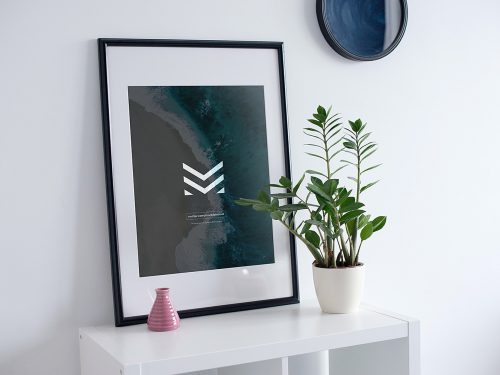 Poster Mockup Free PSD