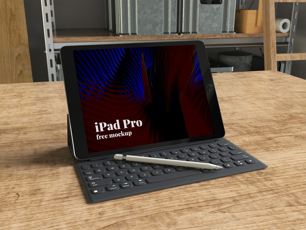 Realistic iPad Pro Mockup