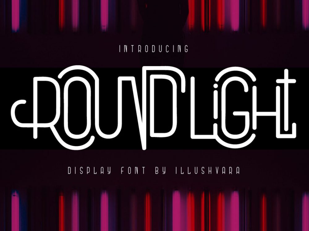 Round Light Font