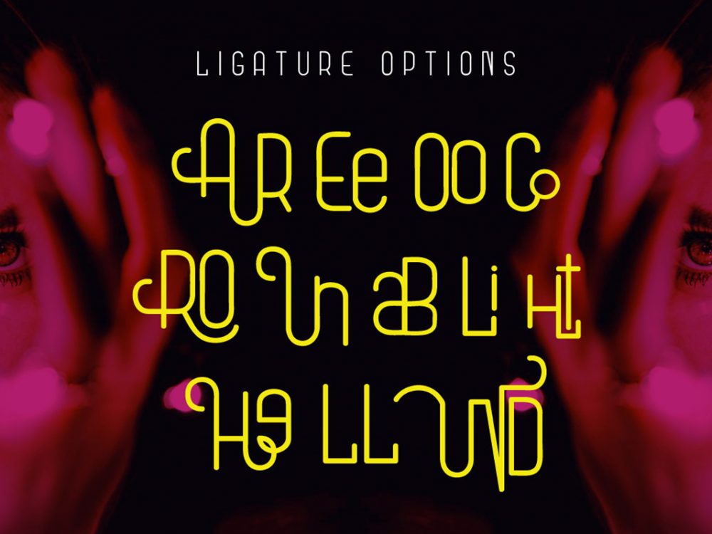 Round Light Font