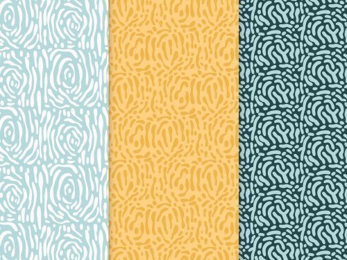 Rounded Lines Seamless Pattern Collection