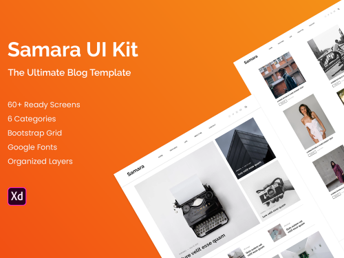 Samara - Blog UI Kit