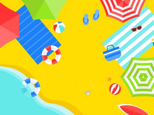 Summer Vacation Illustration