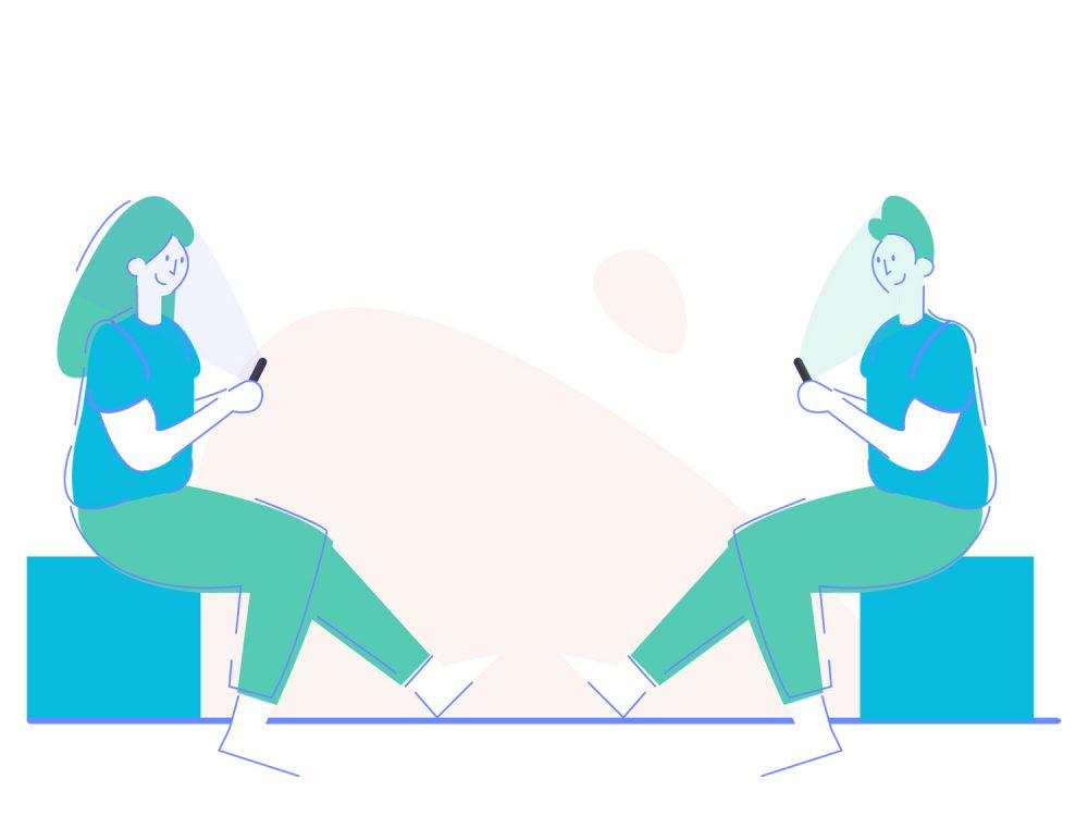 Time To Chat Vector Illustration