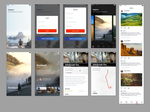 Travel App UI Kit