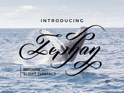 Zephan Modern Script Free Demo
