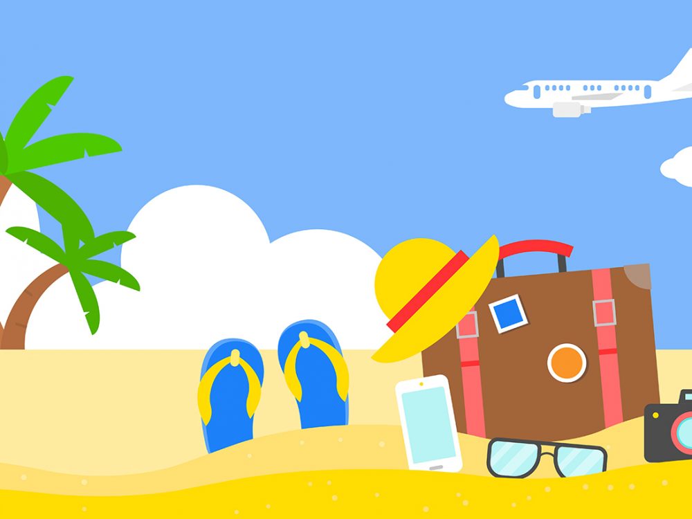 Summer Vacation Illustration