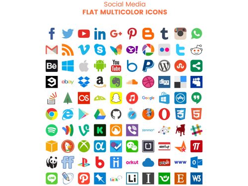 1400 Social Media Icons 2