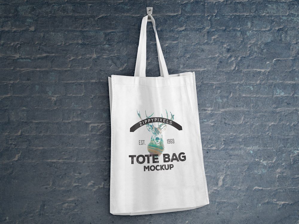 2 Free Tote Bag Mockups