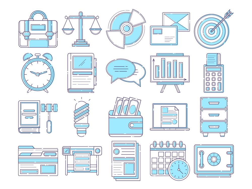 20 Free Business Icons 2