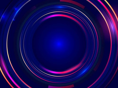 Abstract Neon Lights Background