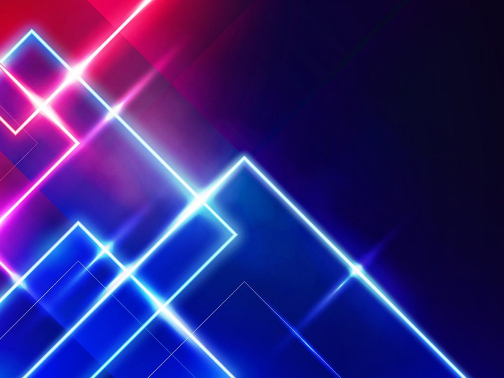 Abstract Neon Lights Background