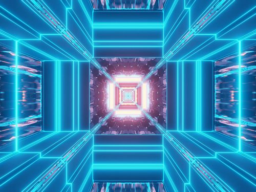 Abstract Psychedelic Background