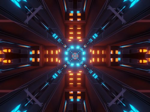 Abstract Psychedelic Background