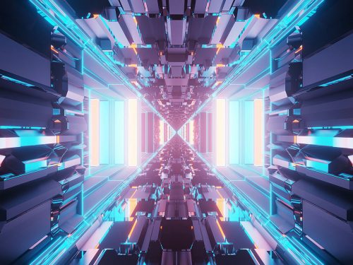 Abstract Psychedelic Background