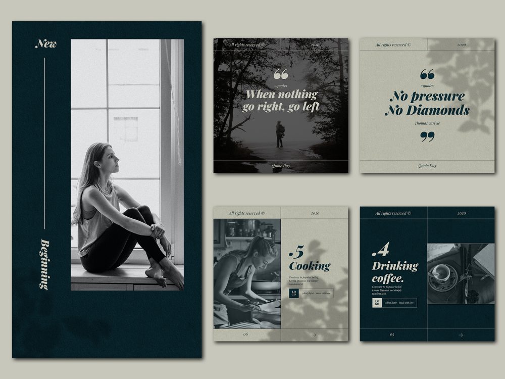 Autumn Free Instagram Template