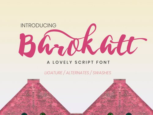 Barokatt Script Font