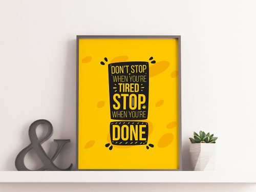 Brand Poster Frame Mockup