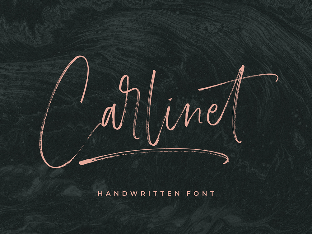 Carlinet Handwritten Font