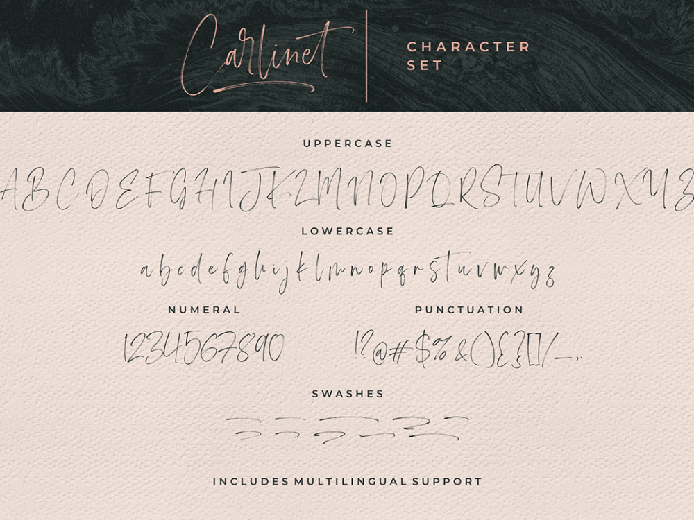 Carlinet Handwritten Font