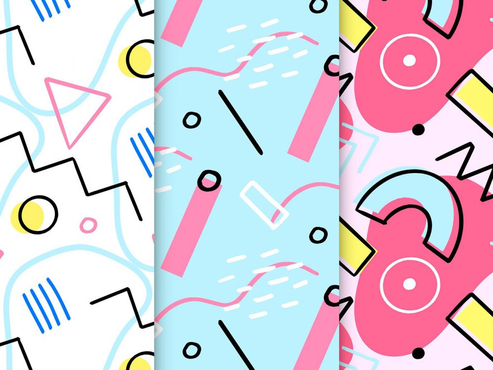 Collection of Memphis Pattern