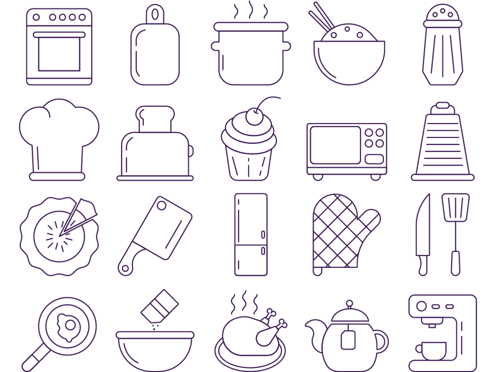 Cooking Vector Free Icon Set 2
