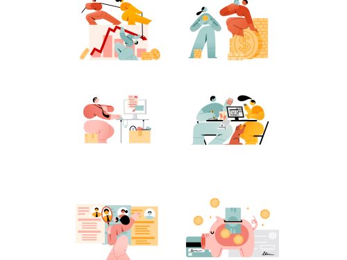 Economy & Finance Illustrations