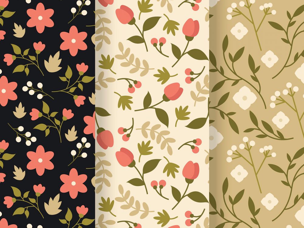Flat Spring Pattern Collection