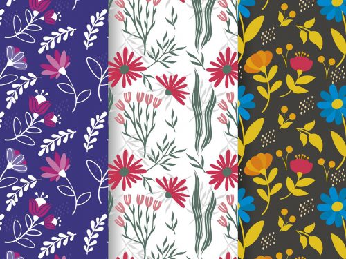 Floral Spring Pattern Collection