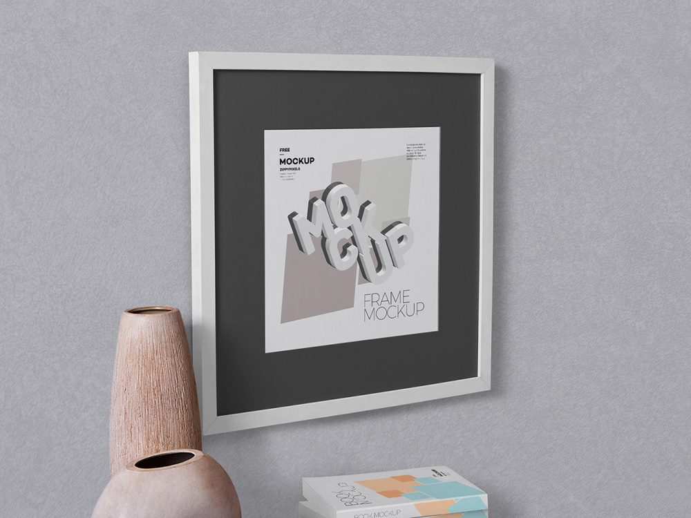 Free Perspective Frame Mockup