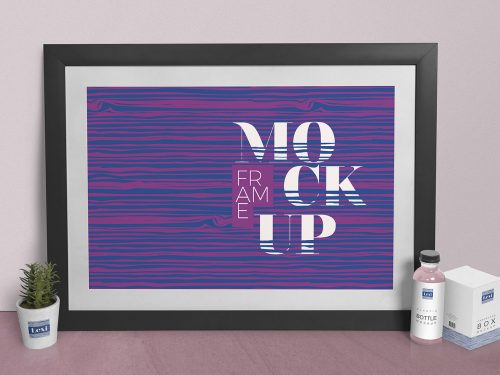 Free Photo Frame Mockup