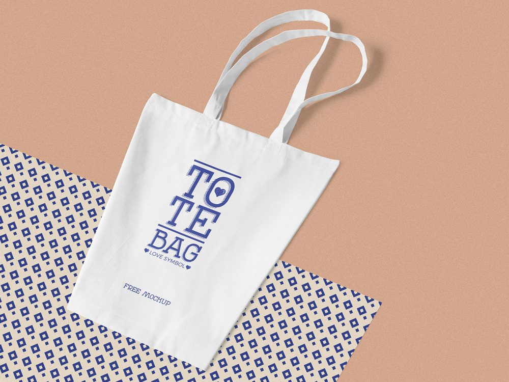 Free Professional Cotton Bag Mockup