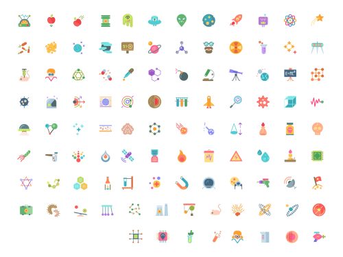Free Science Icons Pack