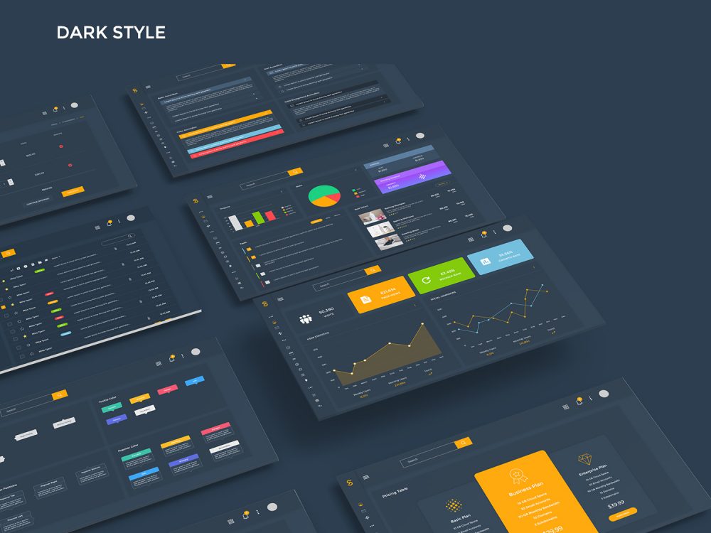 Free - Sorento Dashboard UI Kit