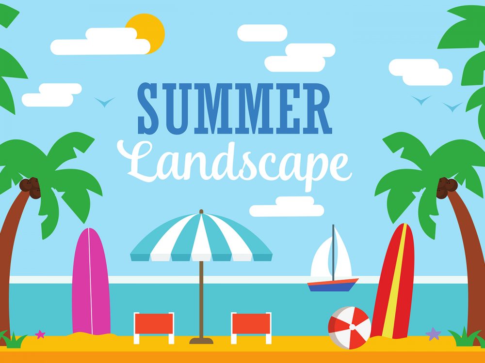 Free Vector Summer Illustration