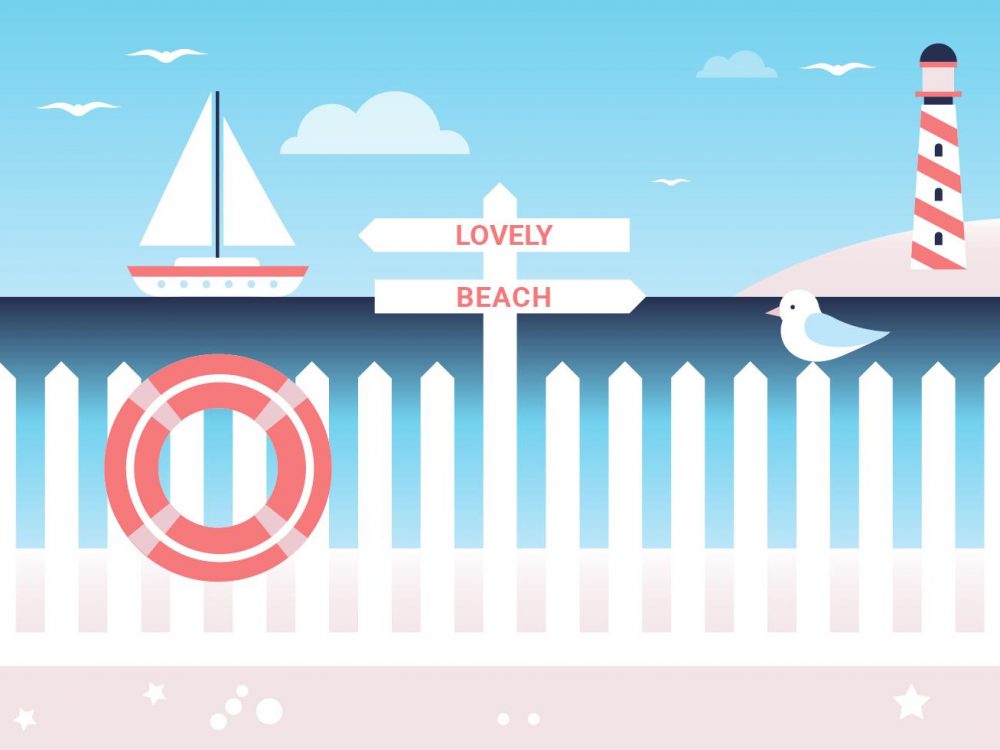 Free Vector Summer Illustration