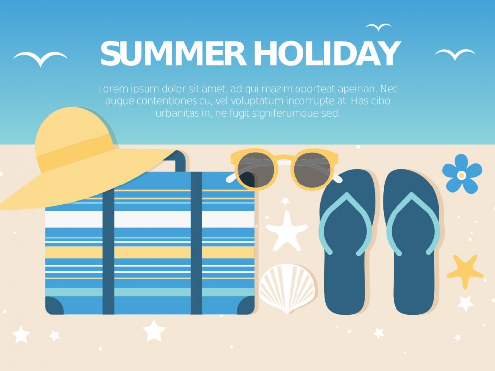 Free Vector Summer Illustration