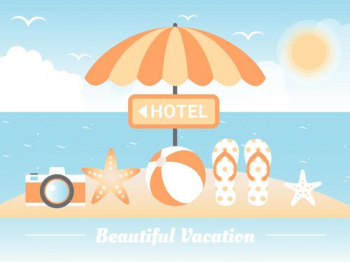 Free Vector Summer Illustration