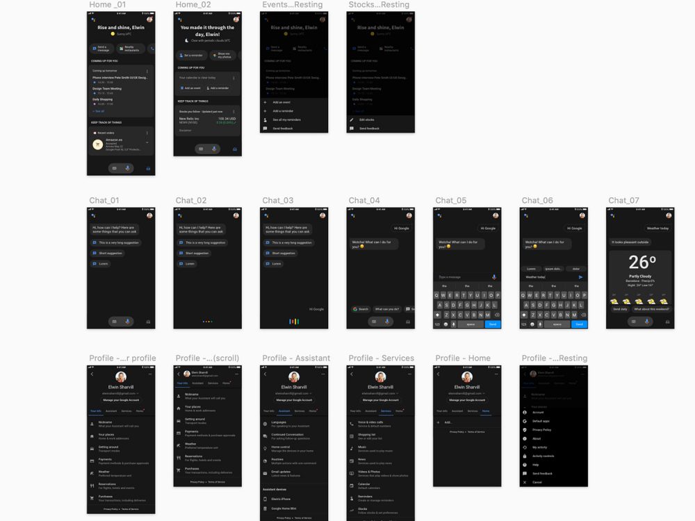 Google Assistant UI Kit 2