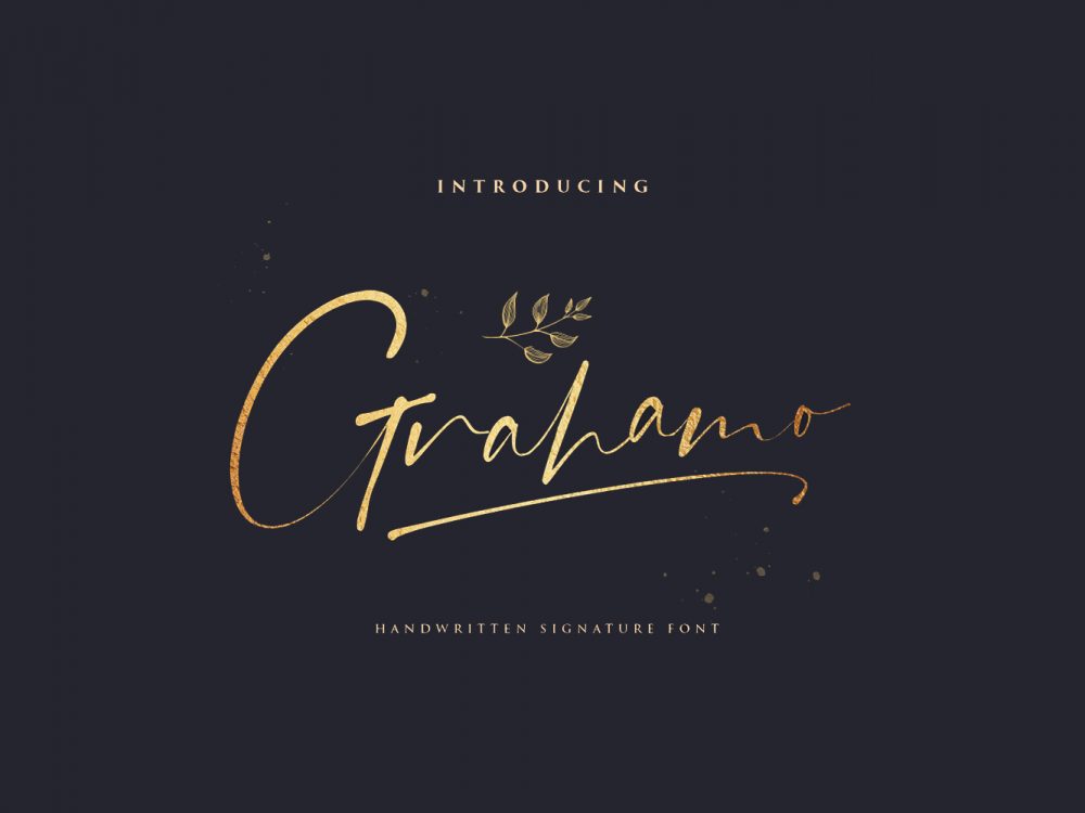 Grahamo Script Font