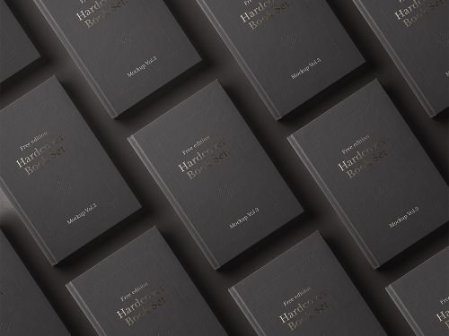 Hardcover Book Free Mockup