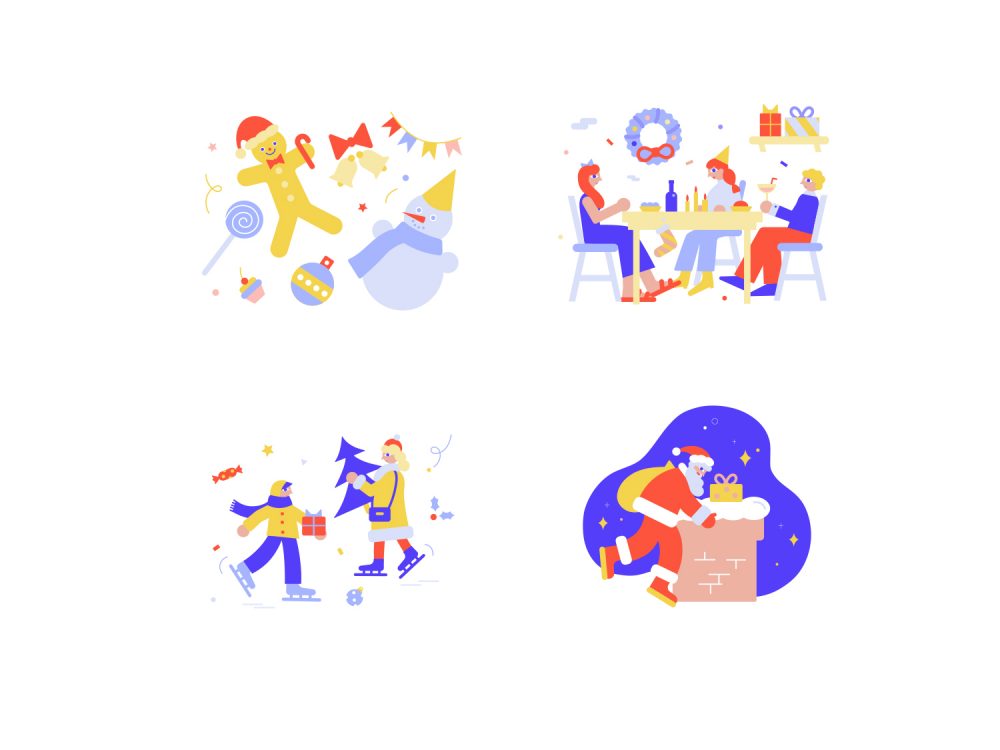 Holiday Season Illustrations 2