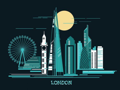 London City Vector Illustration