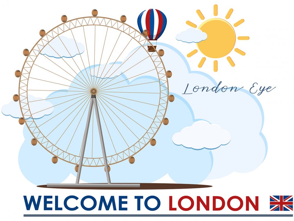 London Landmark Illustration