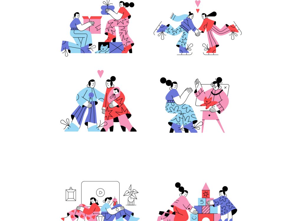 Love & Family Illustrations