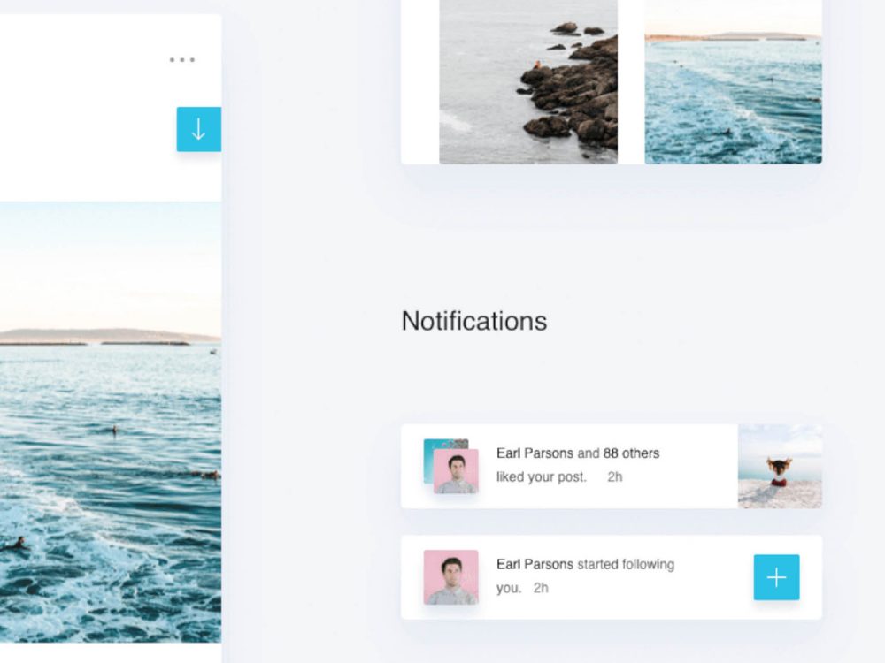 Minimalism App UI Kit 2