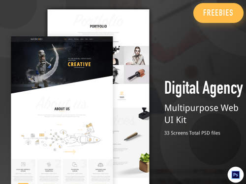 Multipurpose Website UI Kit
